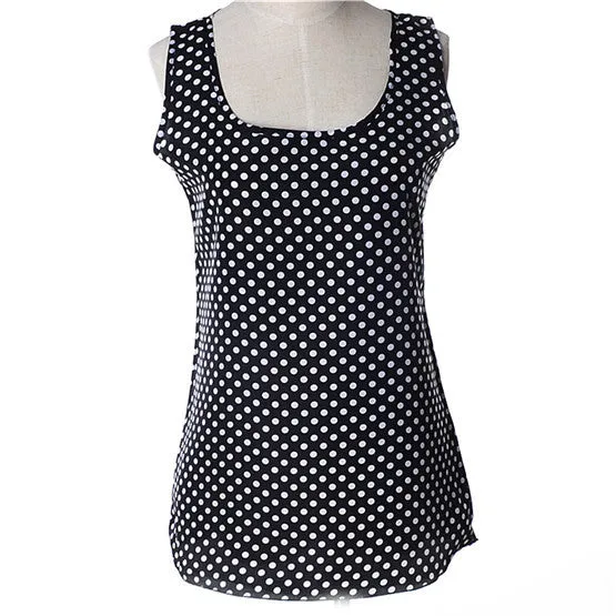 2018 Blouse Chiffon Women Tops blusas S-XXXL Print Multi Color plaid Dot Striped female Blouse Plus Size Top Base Shirt TS22