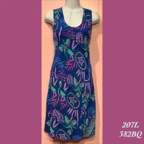 207LX - 382BQ , Relaxed fit pocket dress plus size