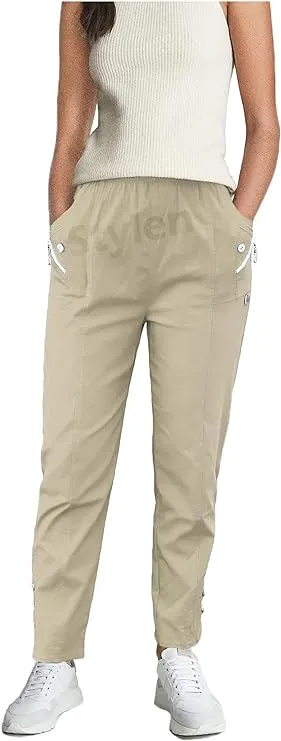 Beige Women's Full Length Trouser