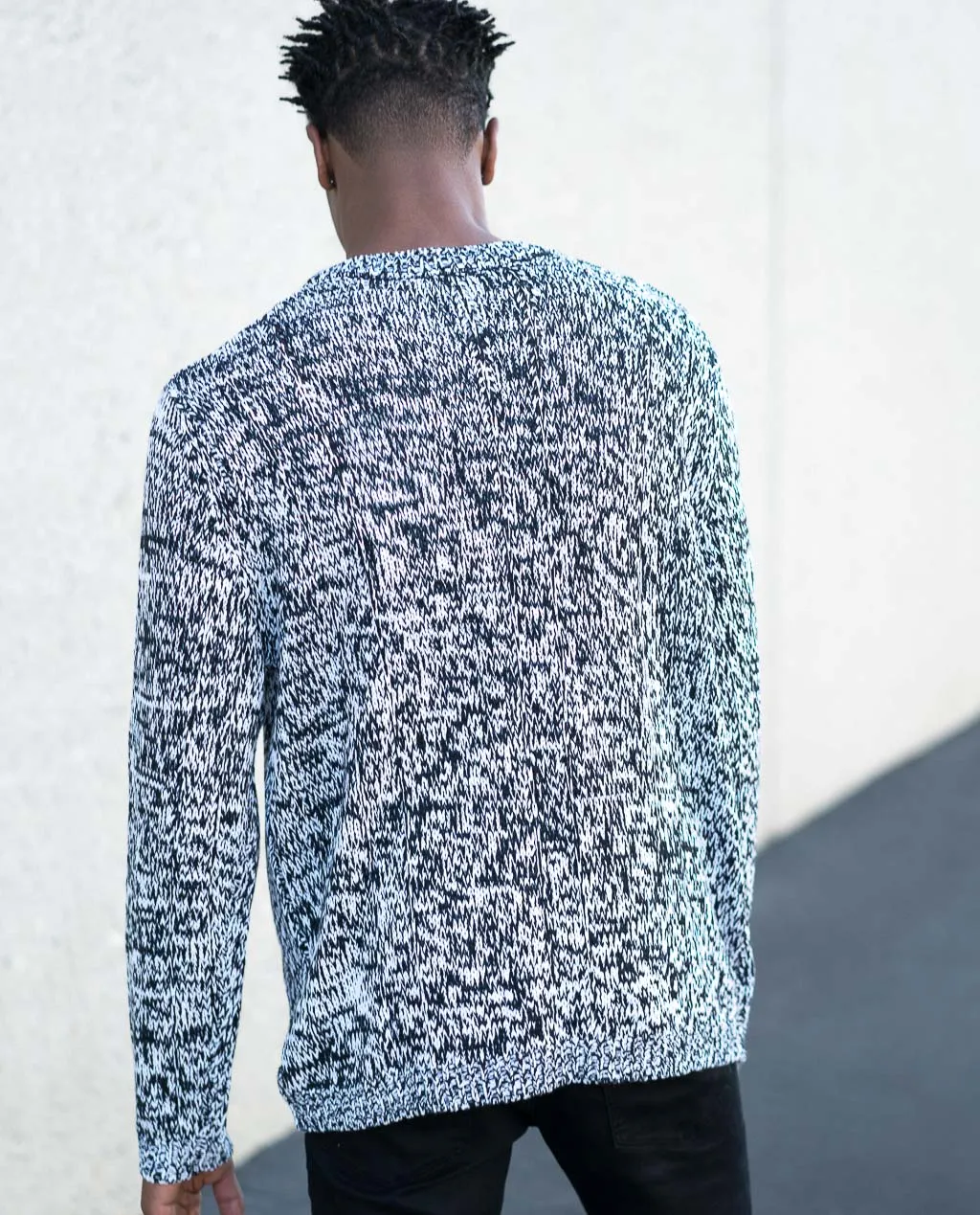 Cheap Monday Midnight White Knit