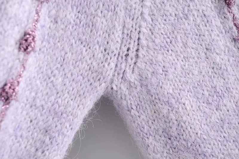 CROPPED KNIT SWEATER