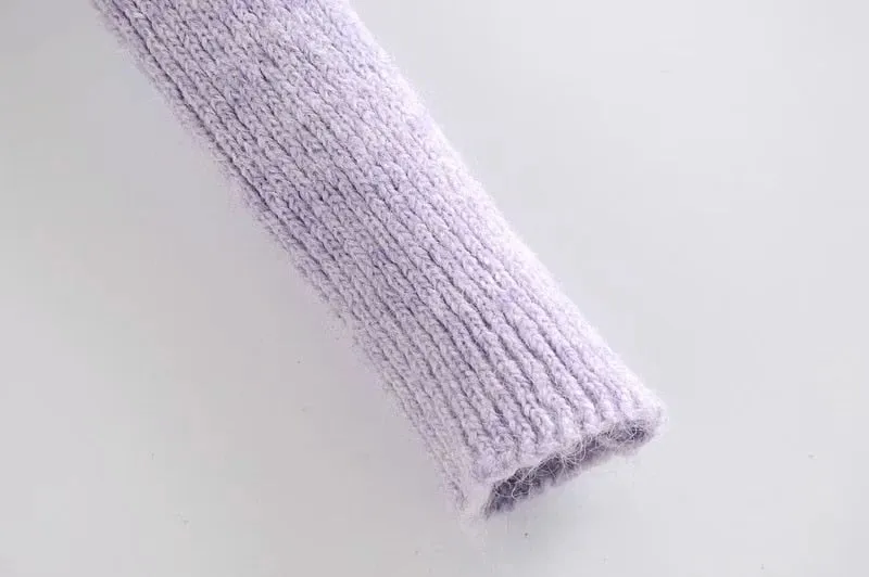CROPPED KNIT SWEATER