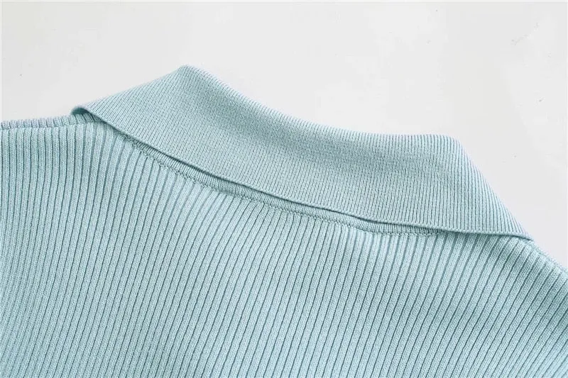 CROPPED KNITTED JUMPER