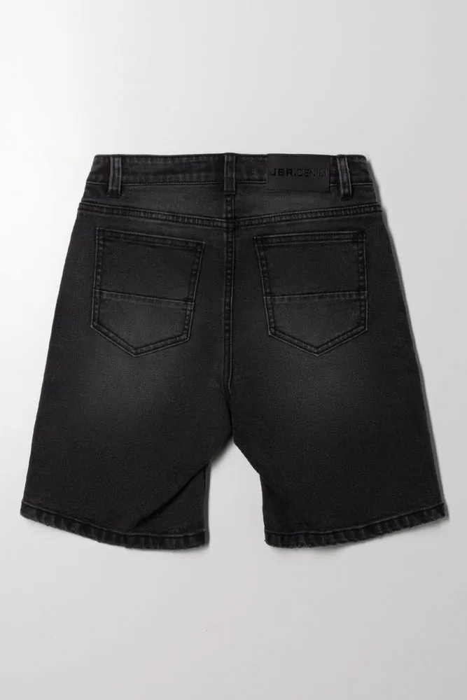 Denim Short Dark Grey