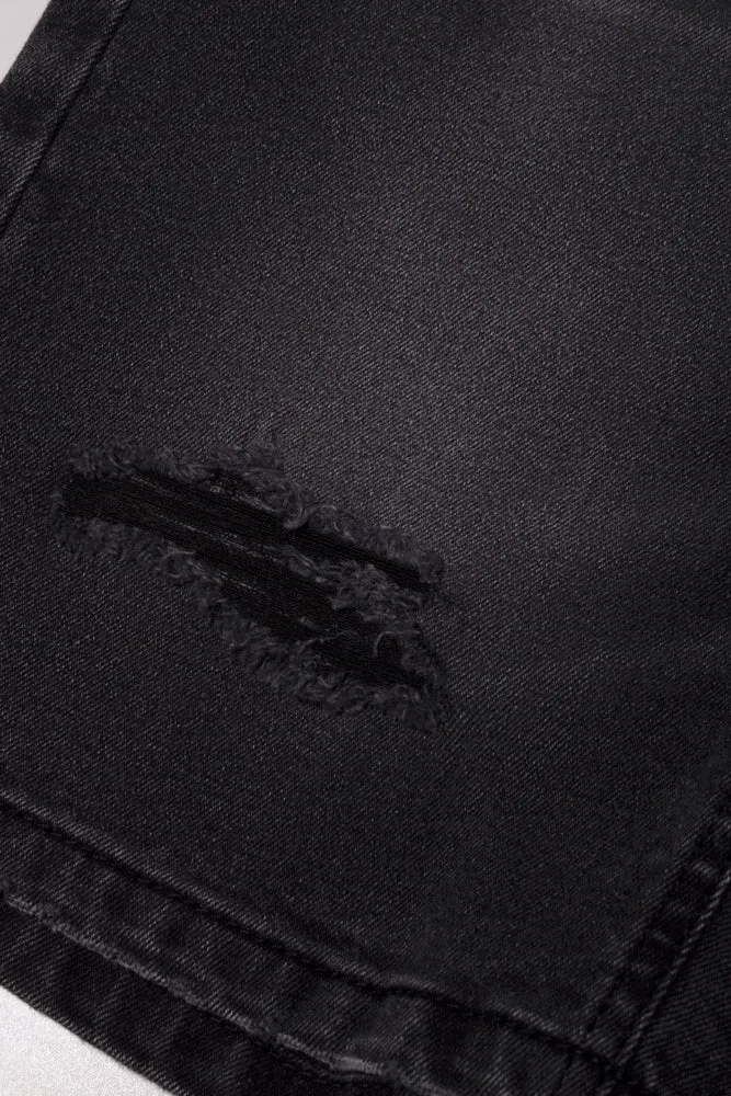 Denim Short Dark Grey