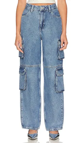 Dr. Denim Donna Multi Cargo in Blue