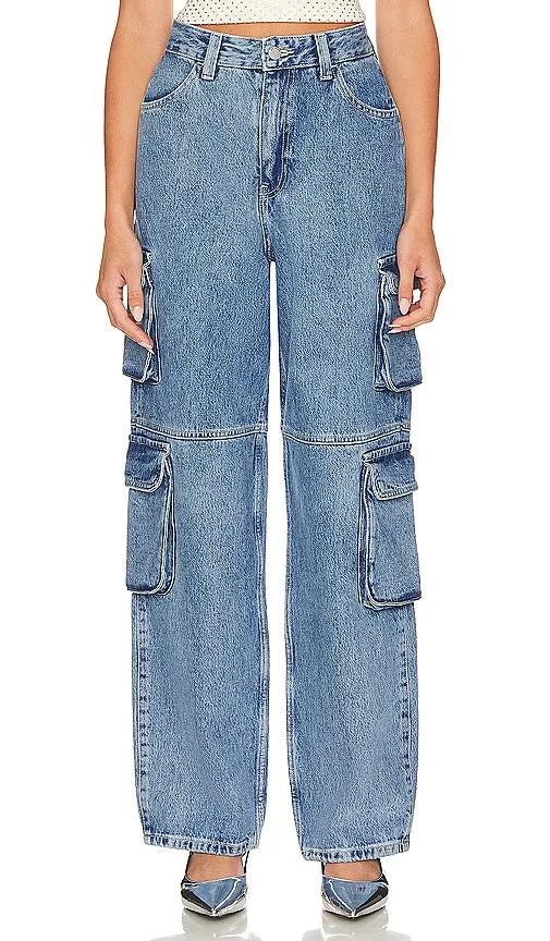 Dr. Denim Donna Multi Cargo in Blue
