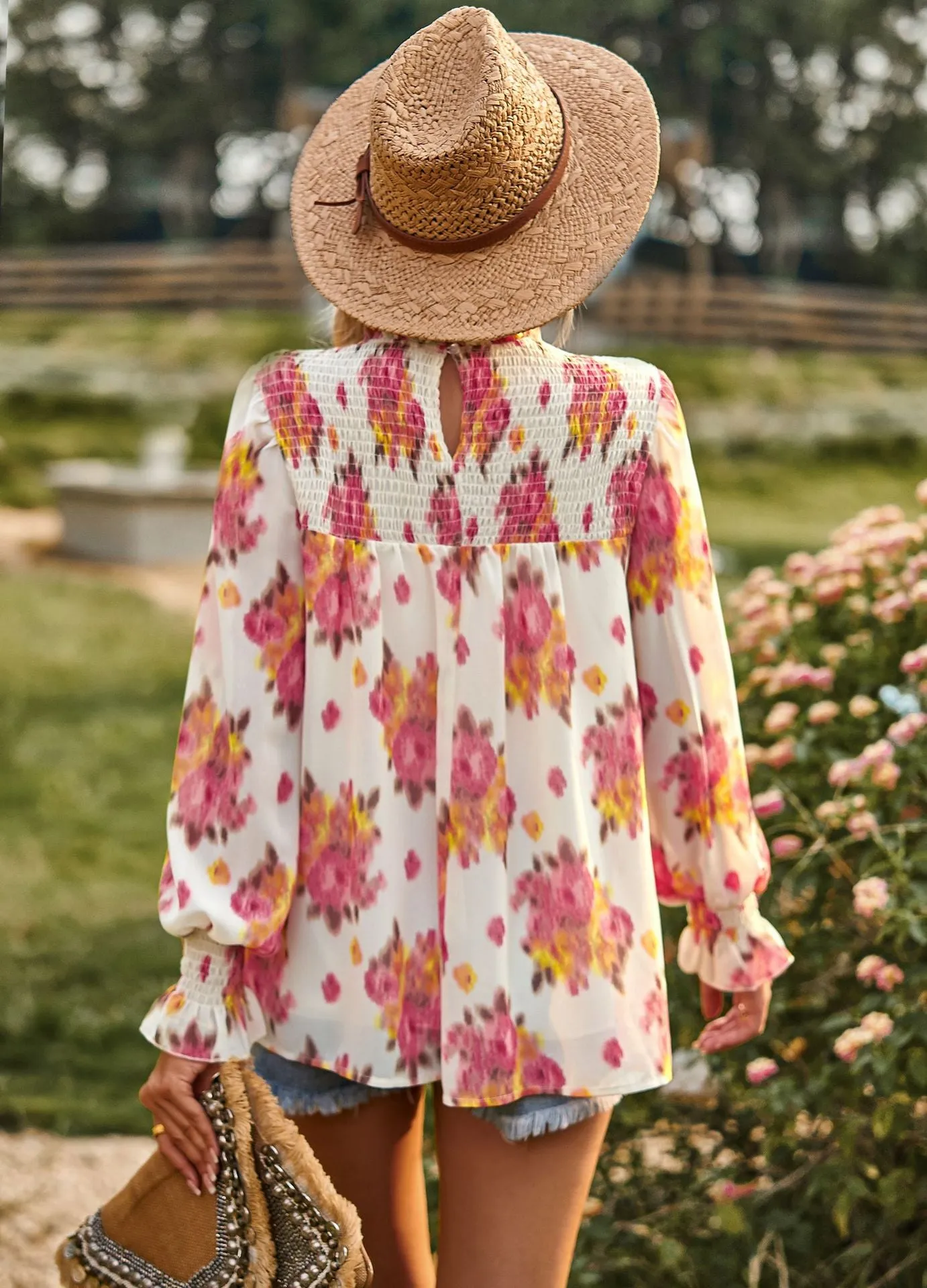 Elegant Double-Layered Casual Shirts Wholesale Womens Tops