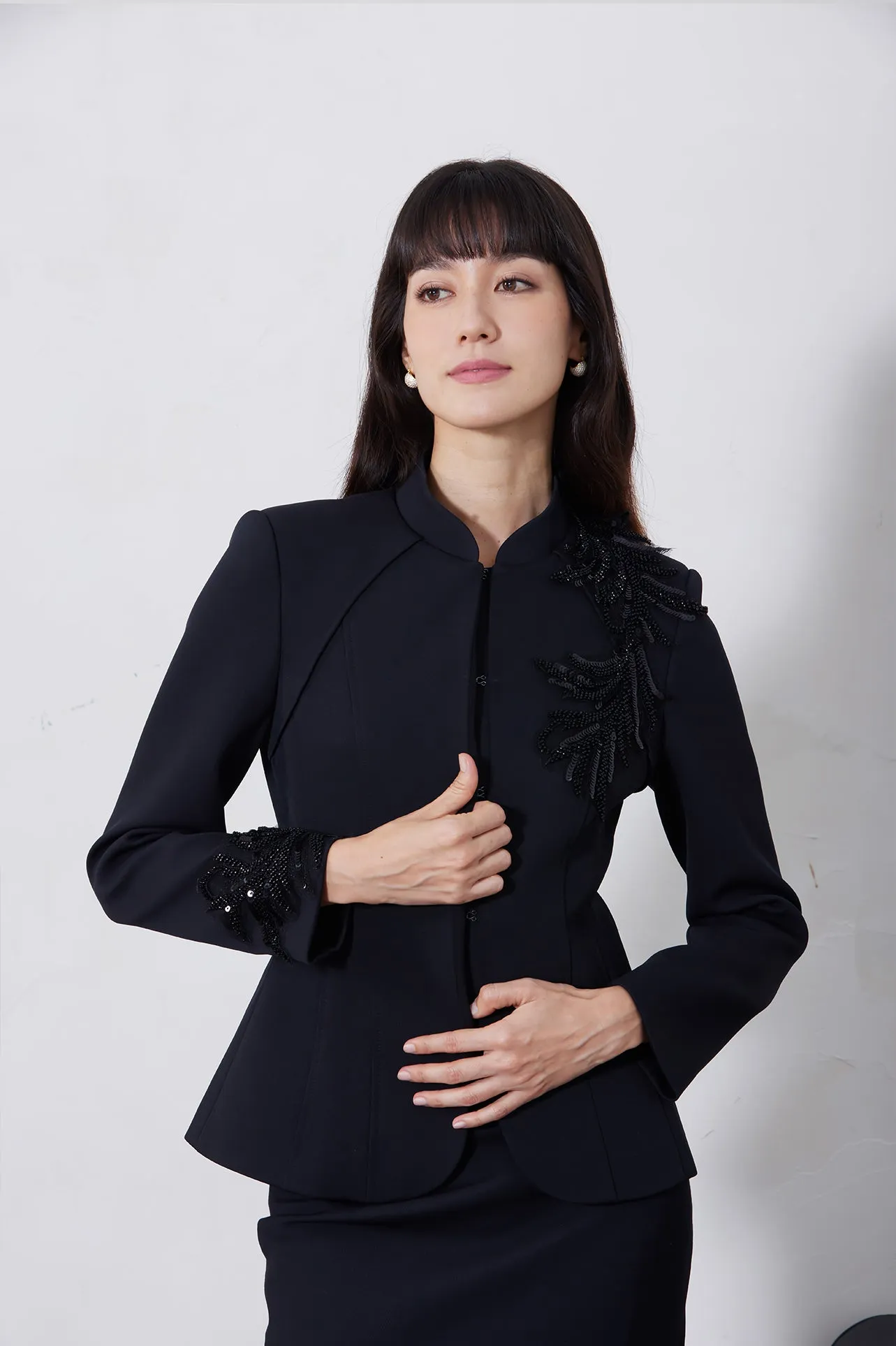 EMBROIDERED CHEONGSAM JACKET