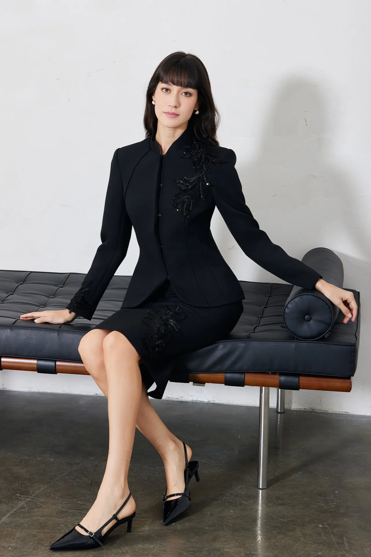 EMBROIDERED CHEONGSAM JACKET