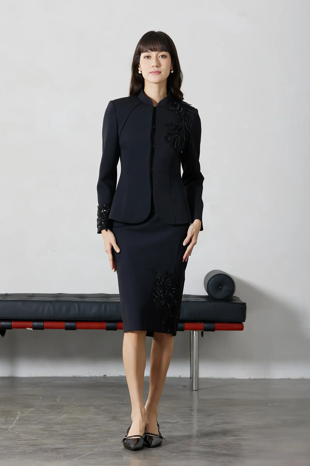 EMBROIDERED CHEONGSAM JACKET
