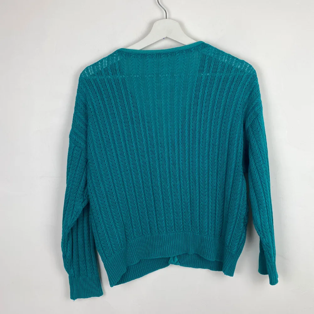 Jade Ribbed Cardigan - SMALL