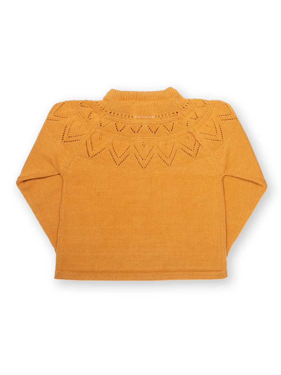 Kite Together cardi butterscotch
