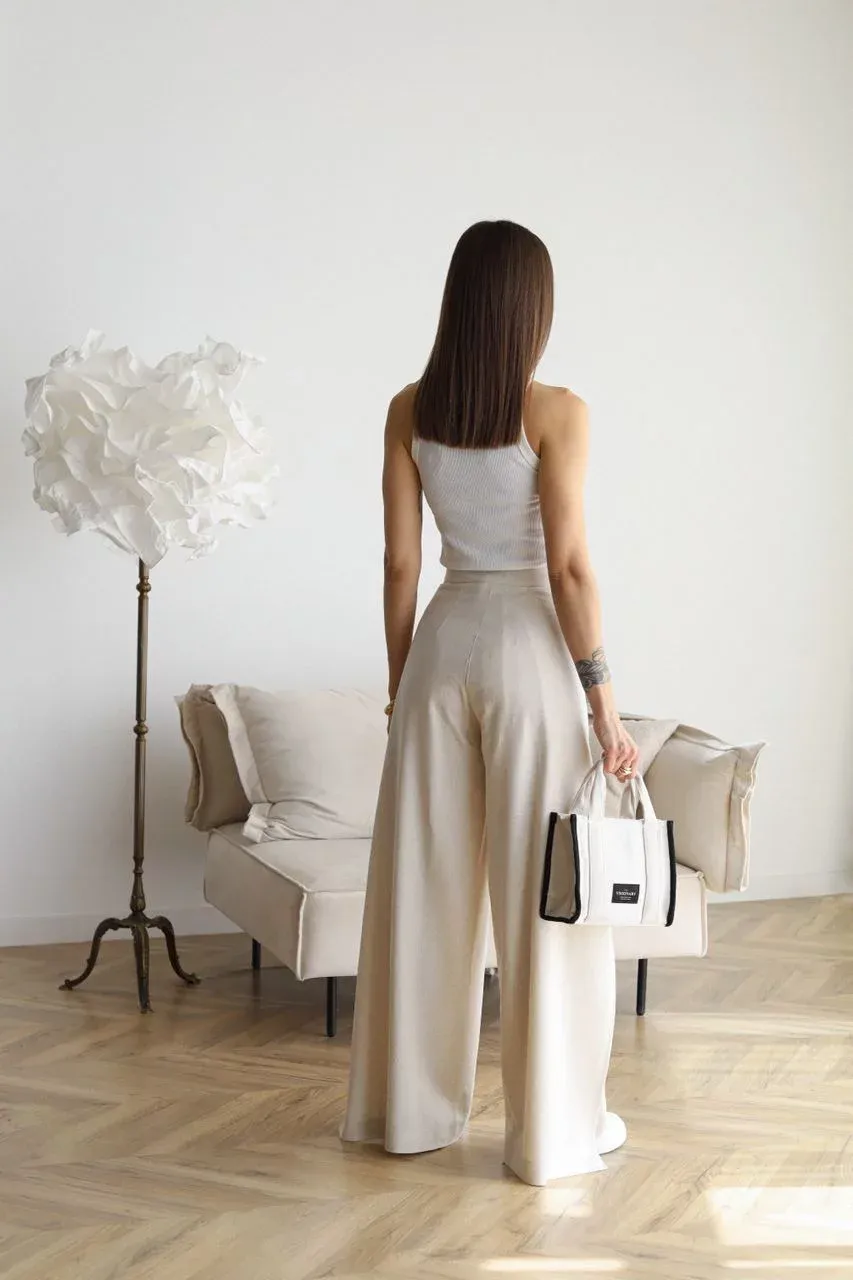 Luna - Linen Trousers