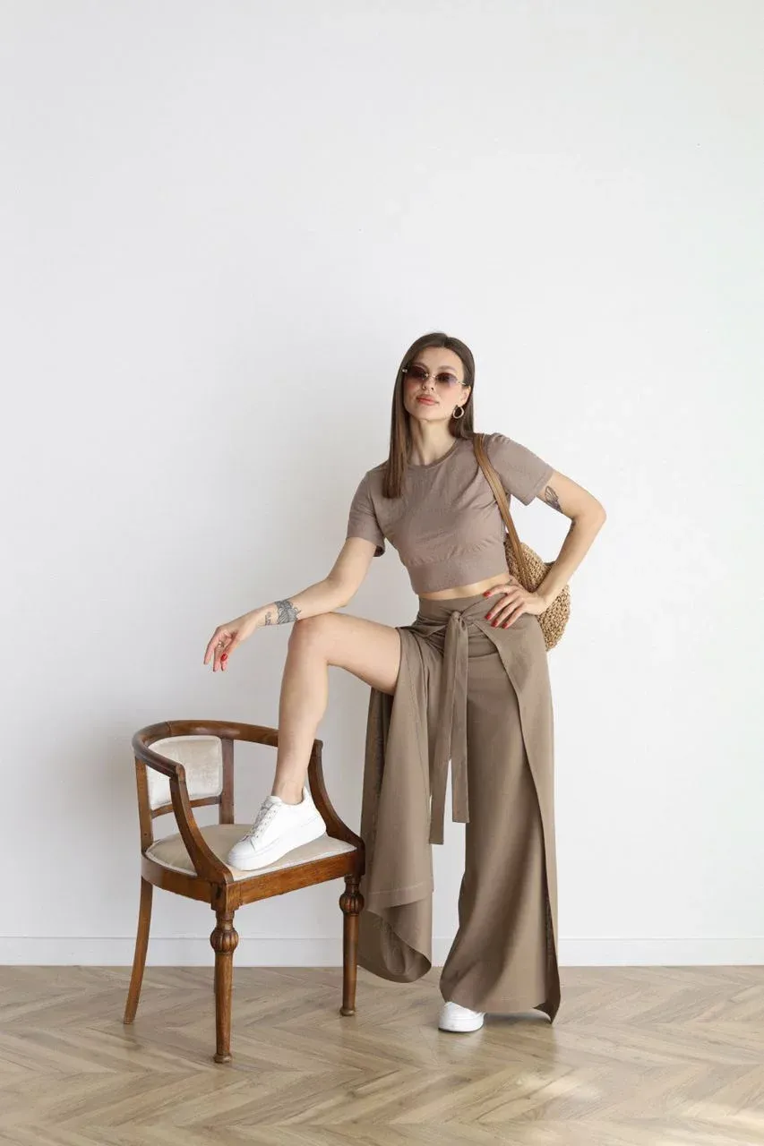 Luna - Linen Trousers