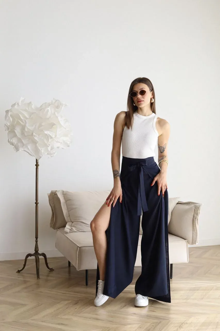 Luna - Linen Trousers