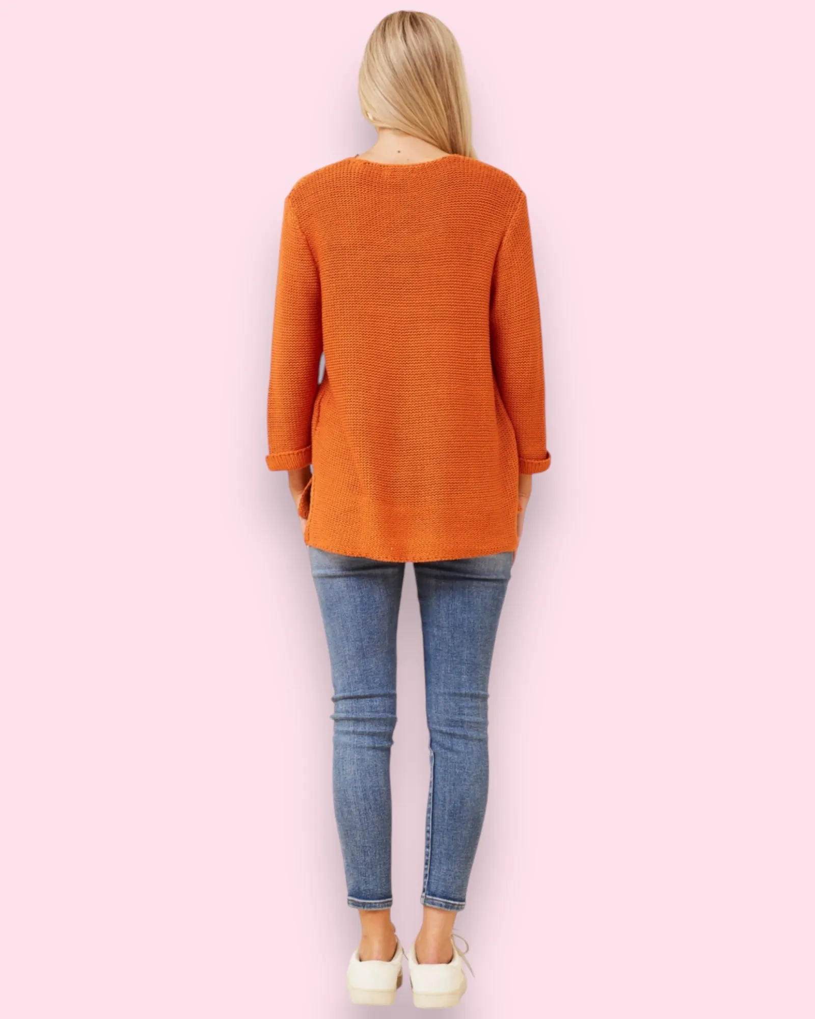 Maddie Knit - Burnt Sienna