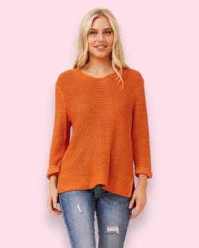 Maddie Knit - Burnt Sienna
