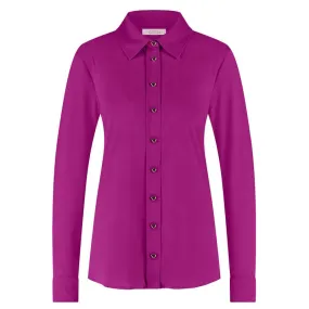 Magenta blouse Bobby hearts