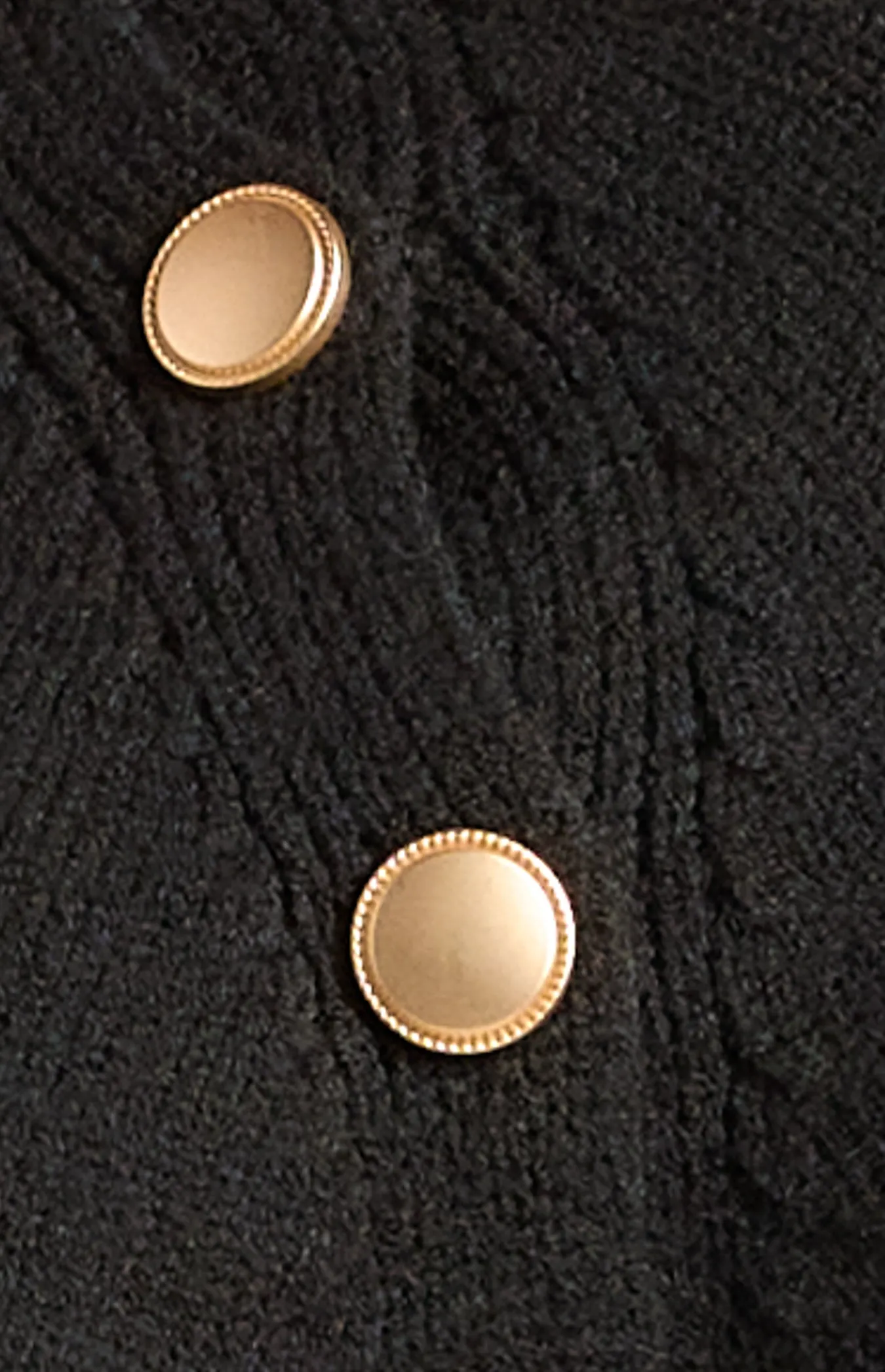 Maxwell Knit Jumper - Black