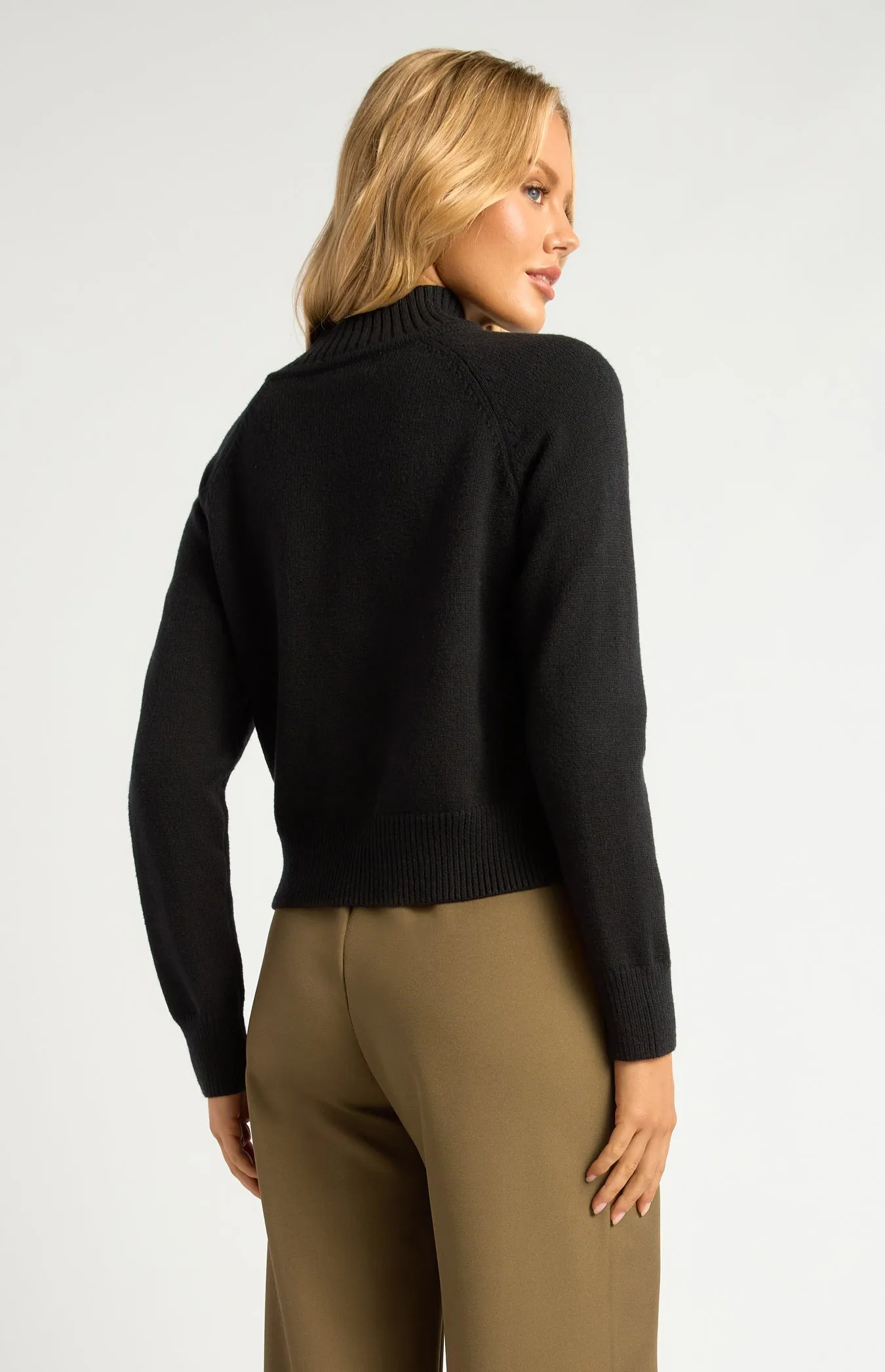 Maxwell Knit Jumper - Black