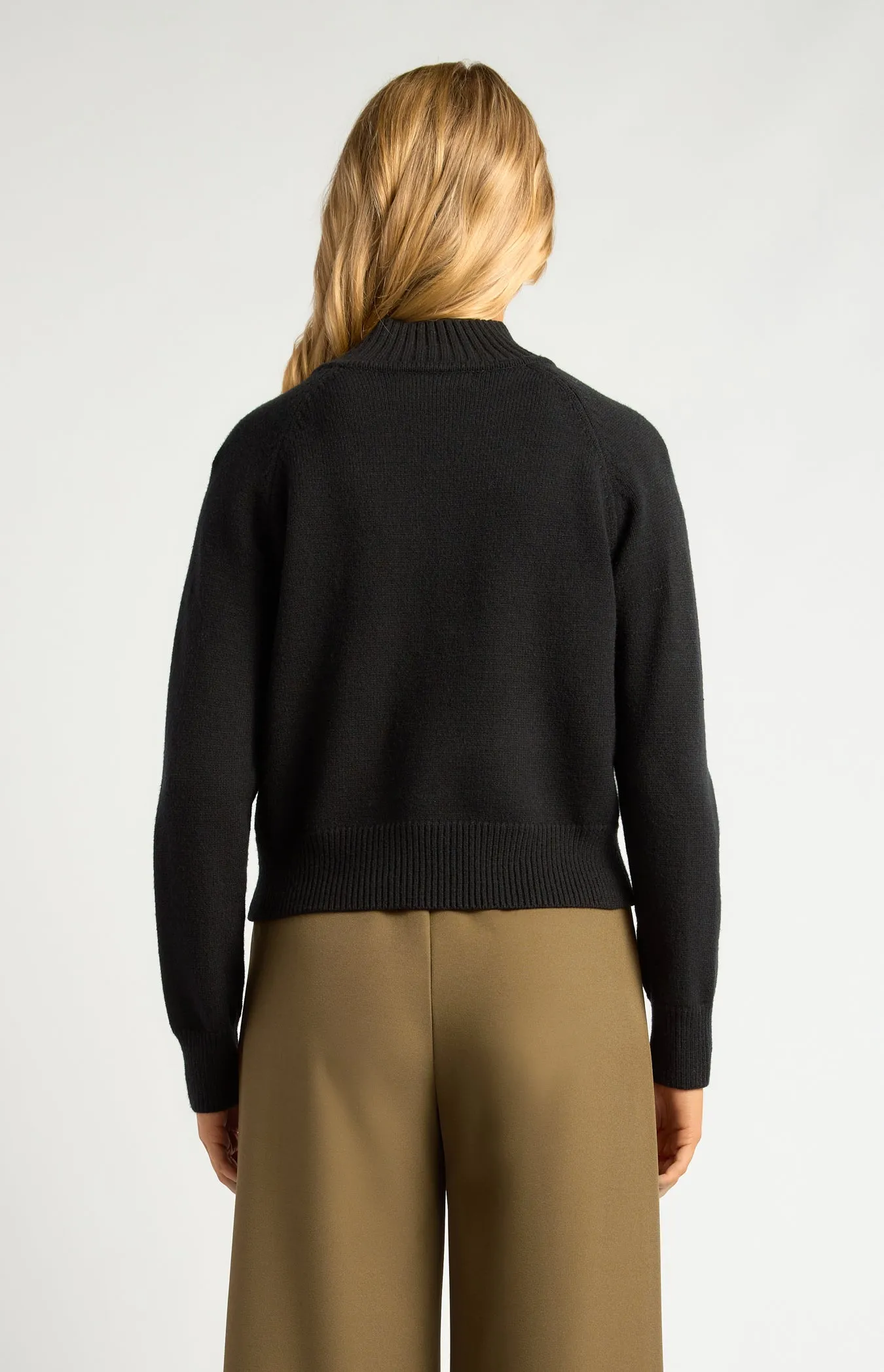 Maxwell Knit Jumper - Black