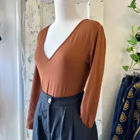 Meemoza // Jane Top Cognac