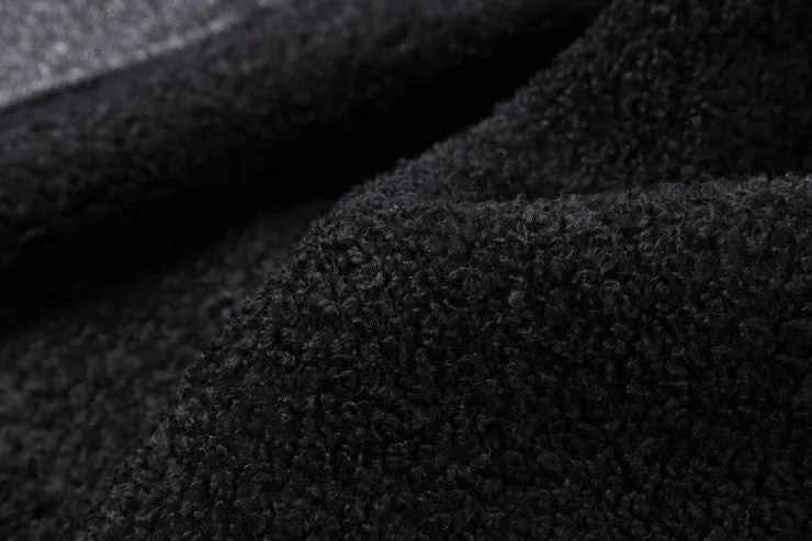 Men's Stylish Autumn Long Coat Of Artificial Wool