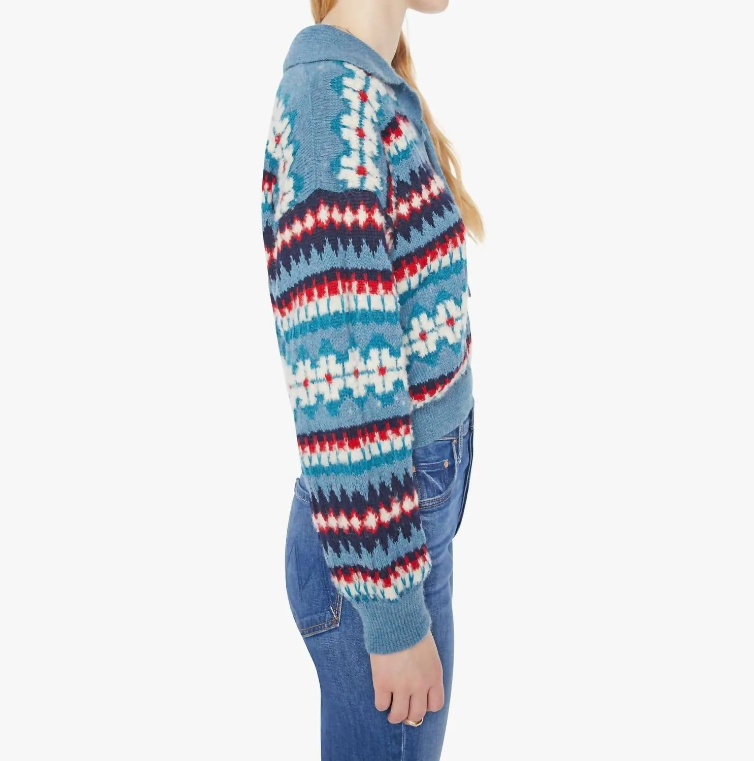Mother - The Lace Up Pull Jumper