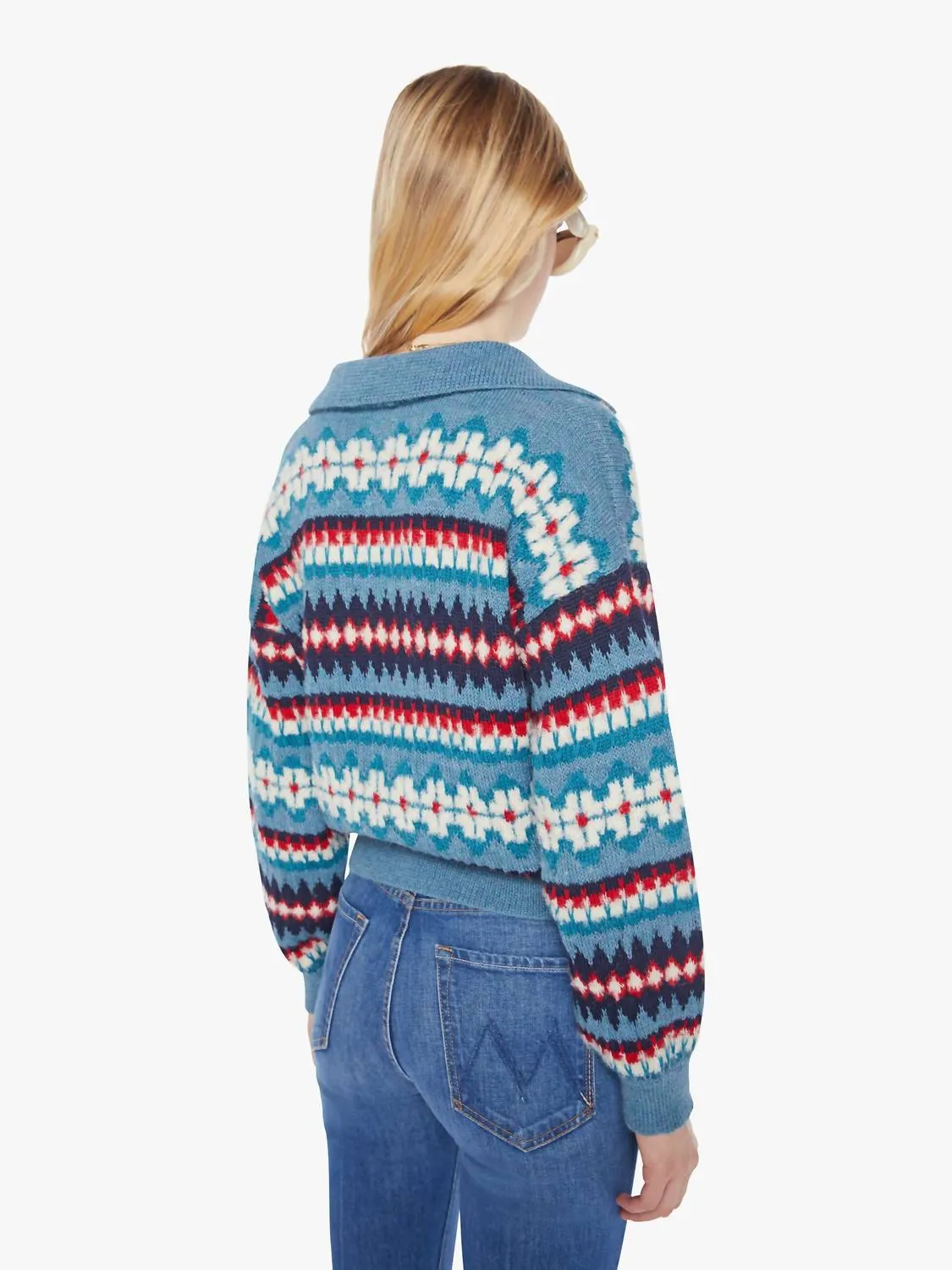 Mother - The Lace Up Pull Jumper