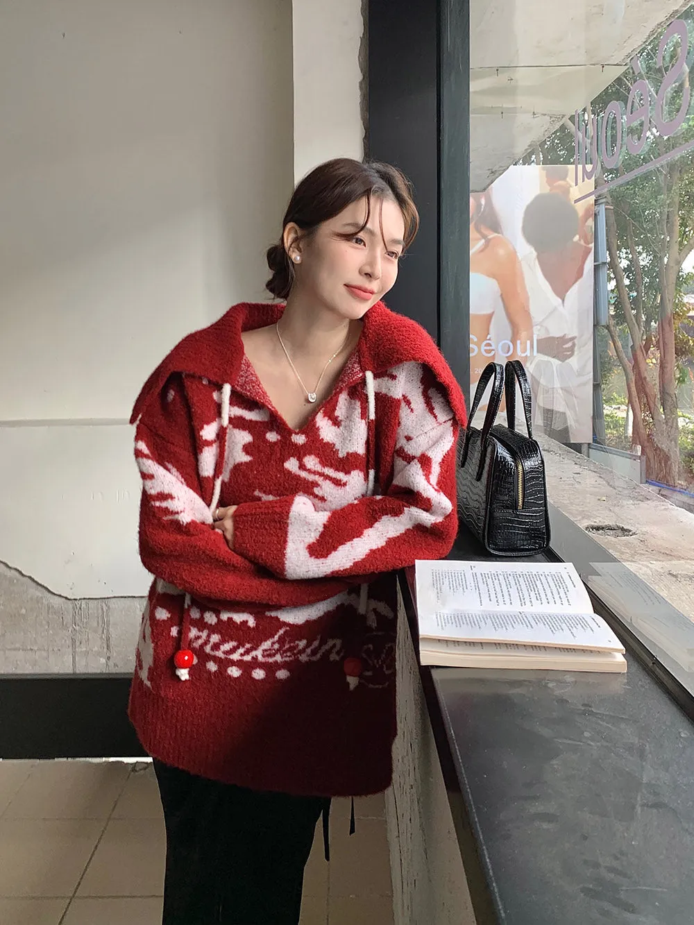 MUKZIN Soft Comfortable Casual Cute Loose Sweater