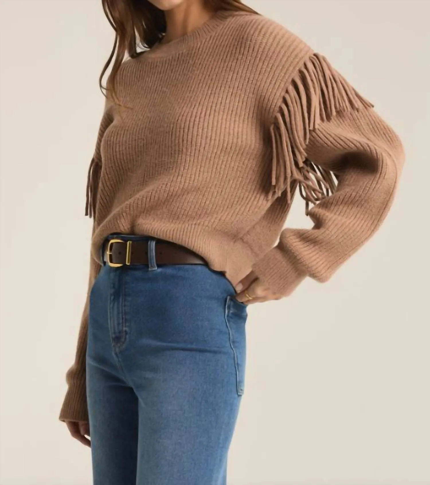 On The Fringe Sweater