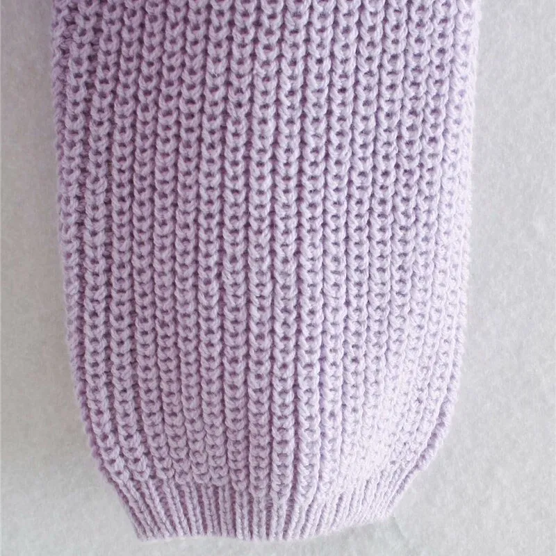 PATCHWORK CROPPED KNITTED SWEATER