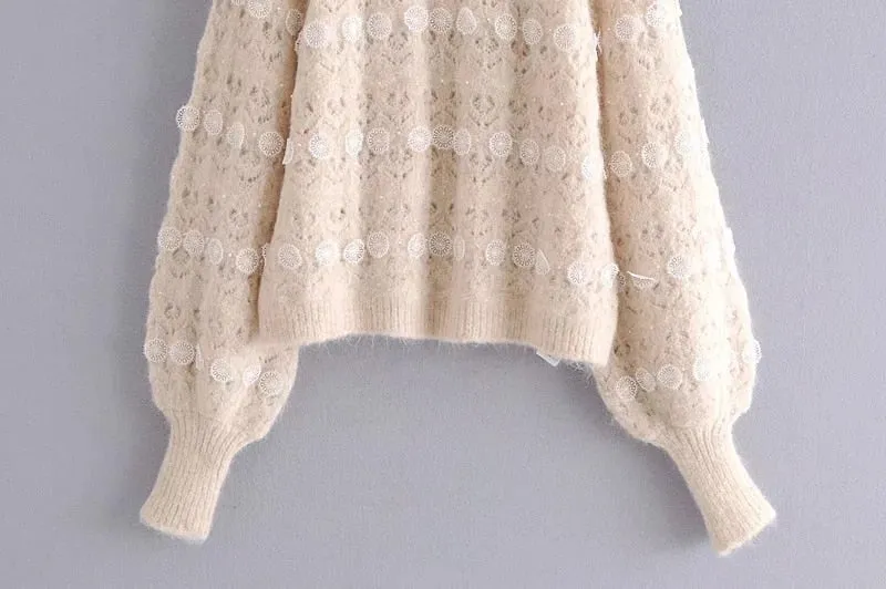 PEARL KNITTED SWEATER