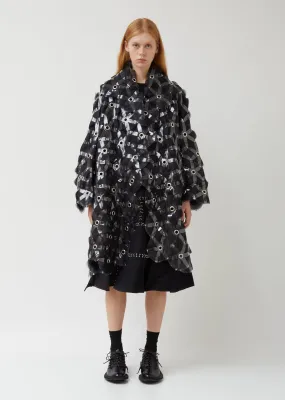 Polyester Organdy Coat