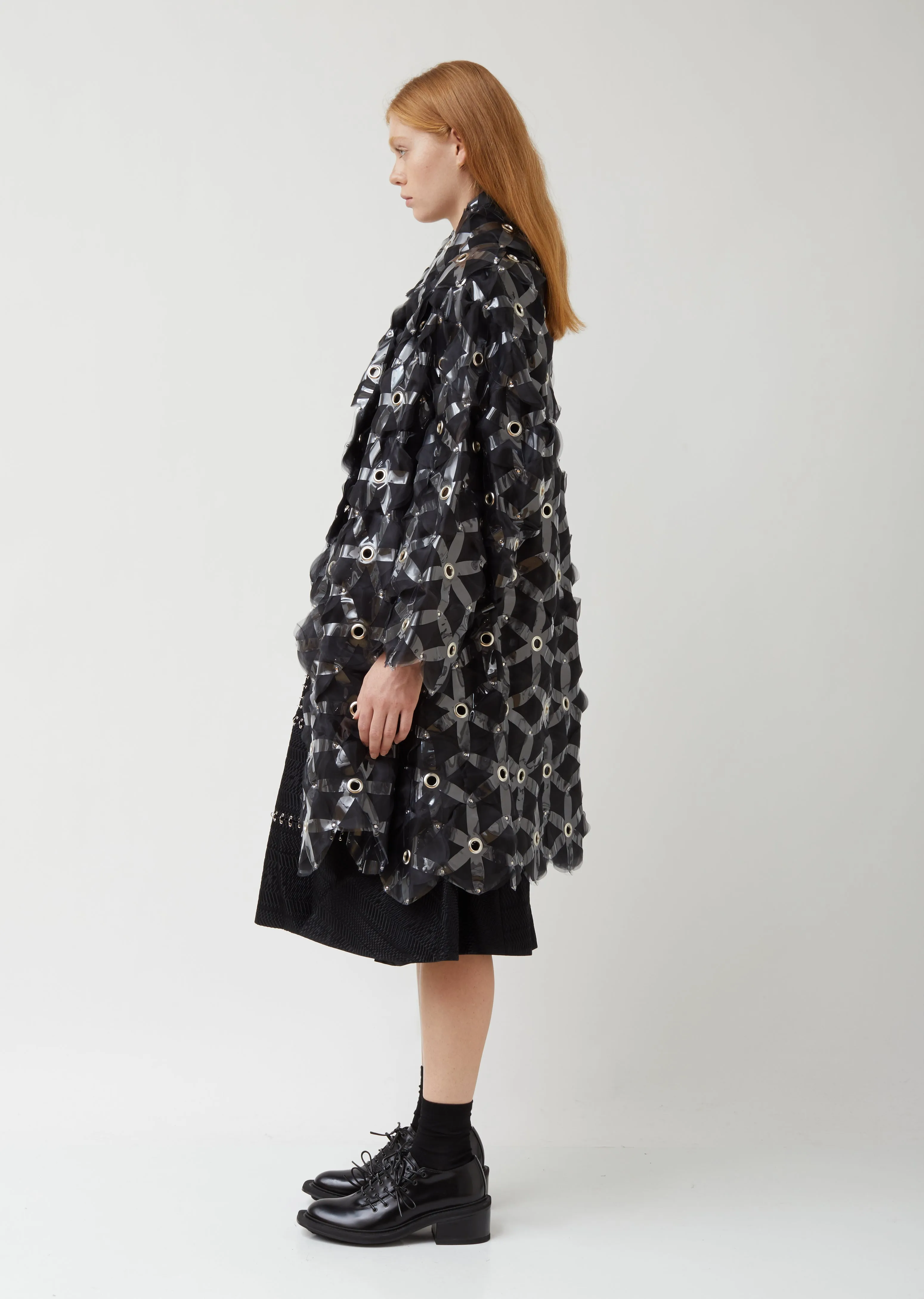 Polyester Organdy Coat