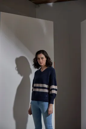 Prince Sweater - Ink Stripe