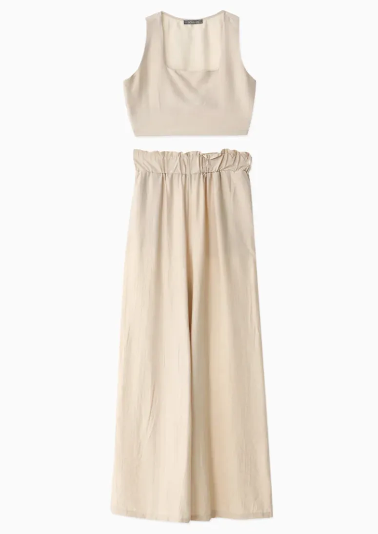 Sandra top and trousers set