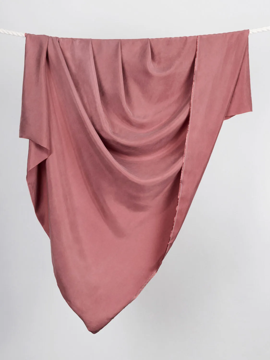 Sandwashed Cupro - Rose