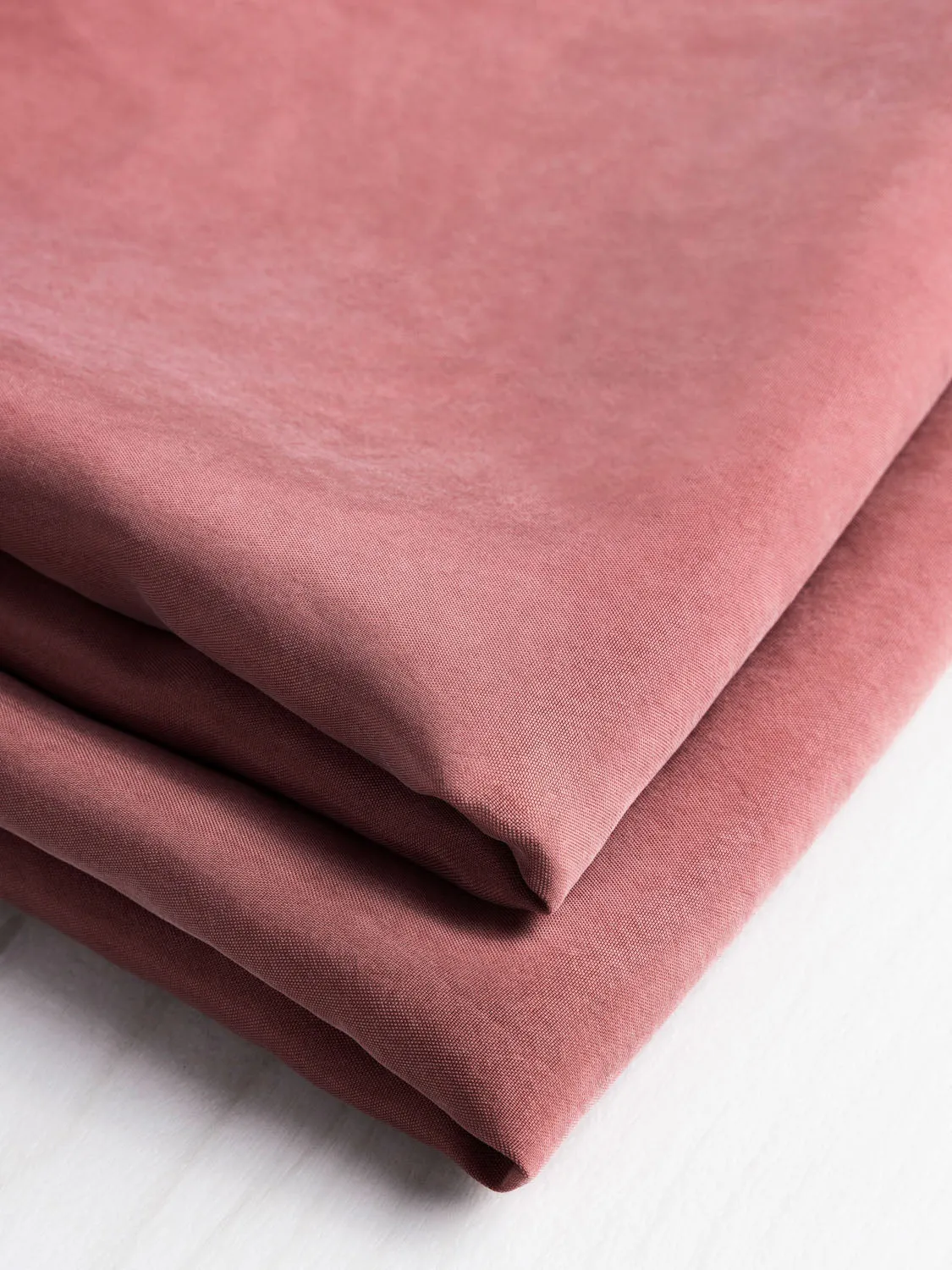 Sandwashed Cupro - Rose
