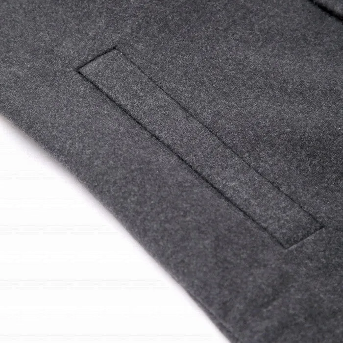 Stylish Long Overcoat Of Cotton