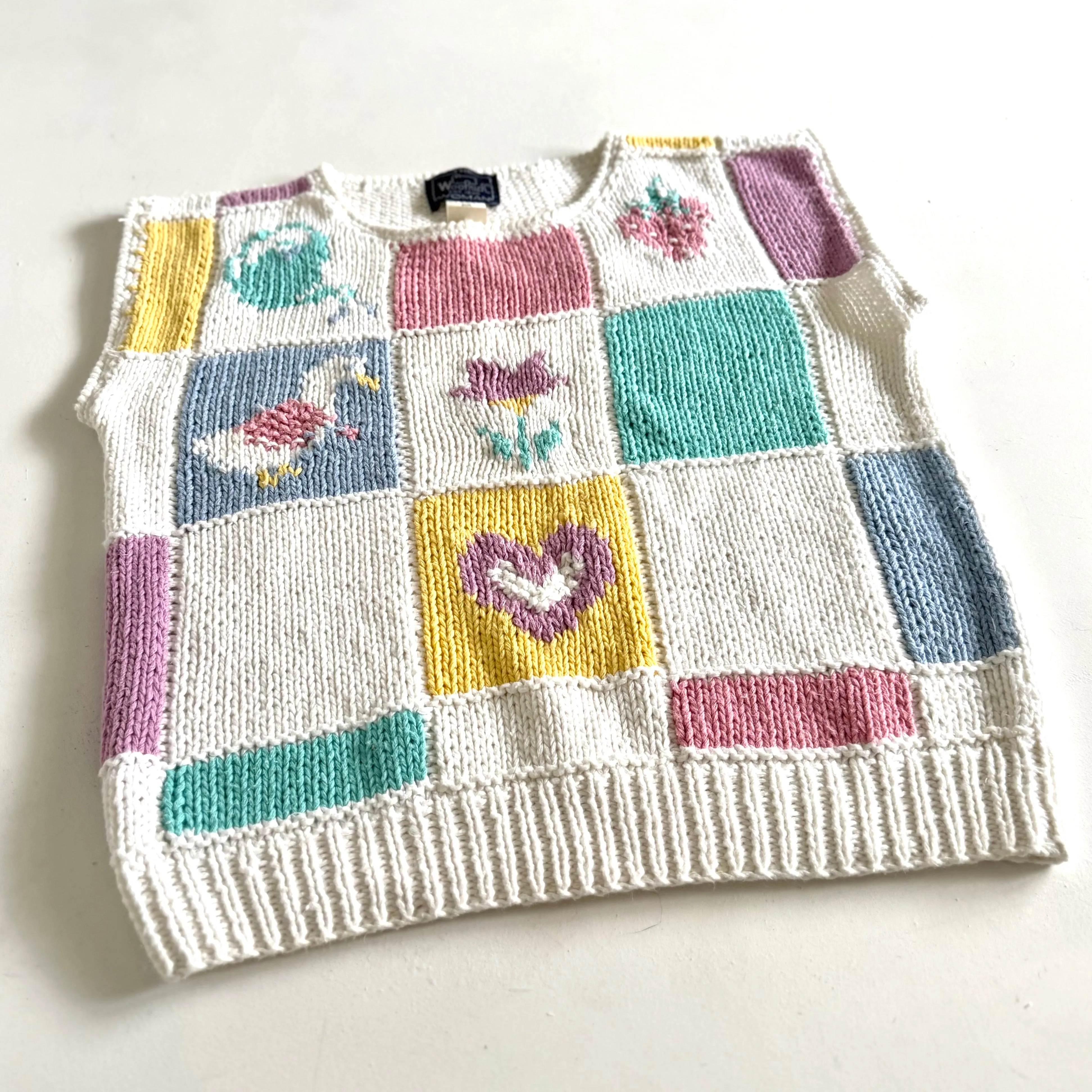 Vintage Woolrich, Sleeveless Spring Knitwear