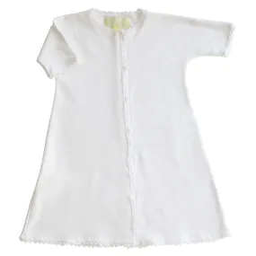 White Pixie Lily Jersey Day Gown
